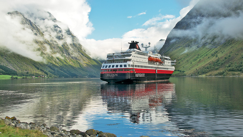 Hurtigruten Noorwegen autorondreizen chalets