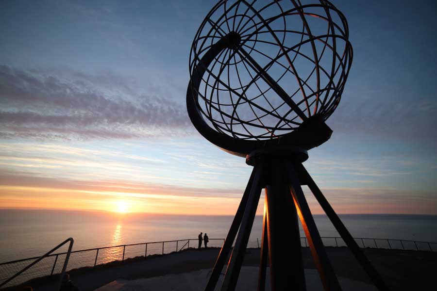 Noordkaap Globe Monument